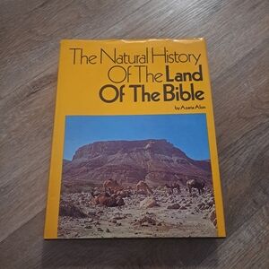 The Natural History of the Land of the Bible Book Used